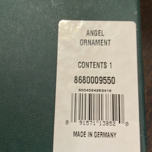 WATERFORD MARQUIS CRYSTAL ANGEL CHRISTMAS Ornament Endearments 2nd in Series New - Picture 2 of 7